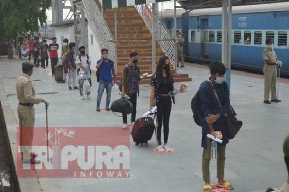 Train with around 1400 passengers to start for Tripura from Chennai today 9 PM